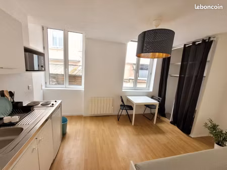t1 meublé - croix-rousse