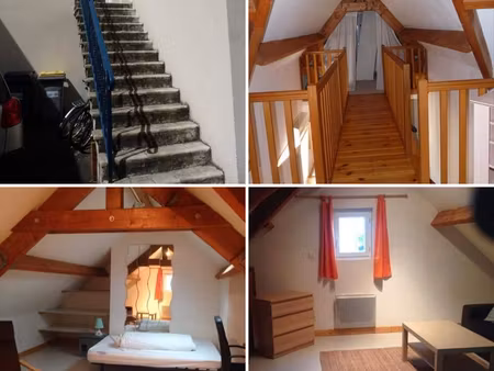 appartement f1 bis duplex à la riche