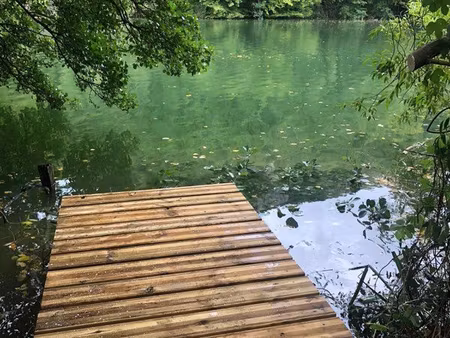 terrain / verger en bordure du doubs
