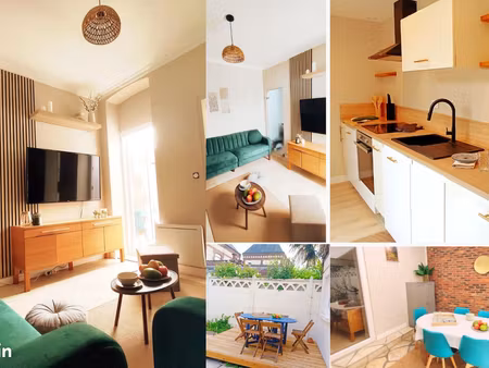 grande maison meublee a partagee entierement renovee - rouen saint clement -