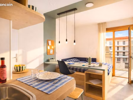 studio 1 pièce 18 m²