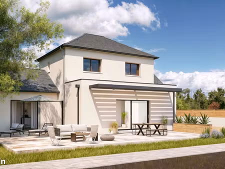 maison 121.54 m² avec terrain à villebernier (49)