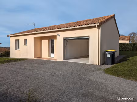 maison 3 pièces  l'isle jourdain (86150)