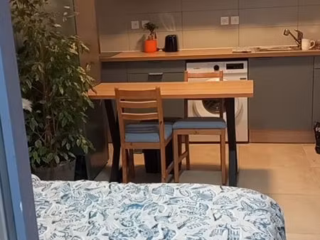 studio 20 m2 disponible aujourd'hui jusqu'à 19 aôut