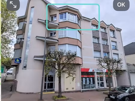 ◊◊ appartement dernier étage 31m2 évreux centre ascenseur et parking privé