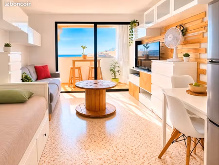 studio26m2.clim.vue mer.park.200mplage.park