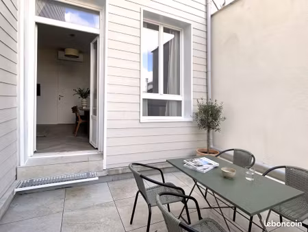 f3 meublé à louer – reims centre – entièrement rénové – terrasse privative