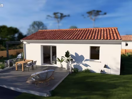 projet de construction d'une maison de 2 pièces avec terrain à bas-mauco (40)