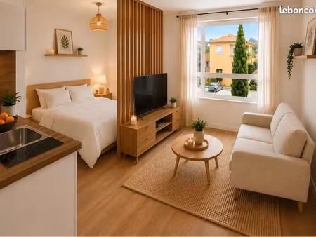 studio 25m² meublé
