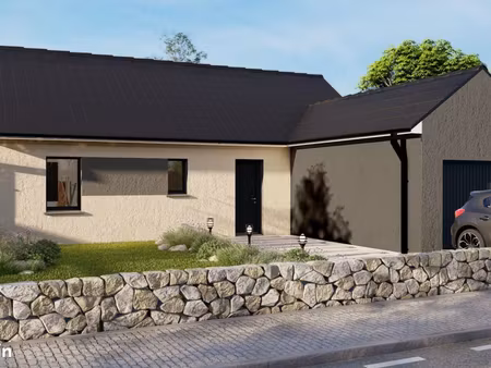 projet de construction d'une maison 76.13 m² avec terrain à azay-sur-cher (37)