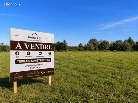 terrain 1 290 m² chinon
