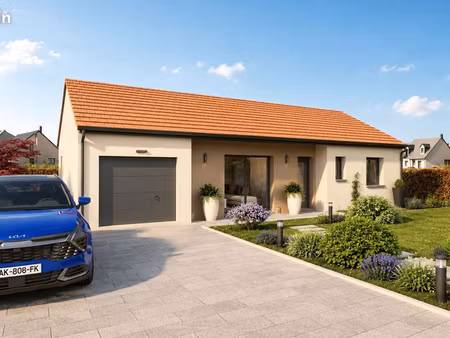 projet de construction d'une maison 98 m² avec terrain à palinges (71)