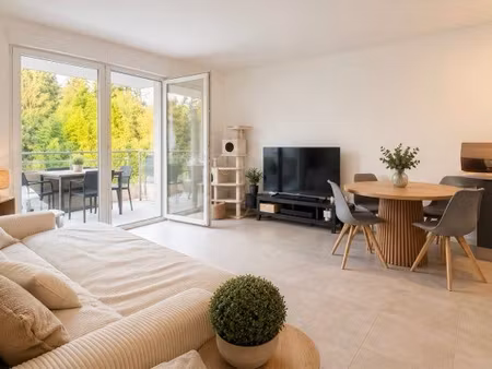 à louer : appartement 2 pièces avec terrasse et parking