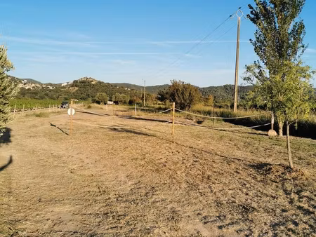 terrain agricole plat 3500 m2 entre cuers et pierrefeu du var