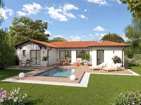 projet de construction d'une maison 108 m² avec terrain à belin-beliet (33)