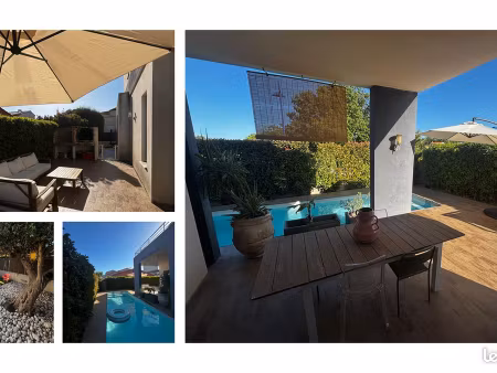 maison 140 m² – 4 chambres – piscine – centre cabestany