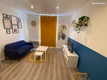 t2 meublé – grande rue – centre-ville château-thierry – 580 + 40 de charges