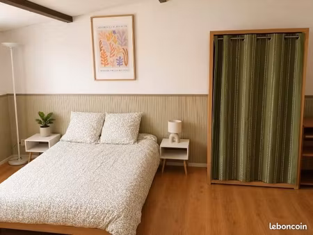 grande chambre de 24 m² – comme un studio en colocation – proche des facs