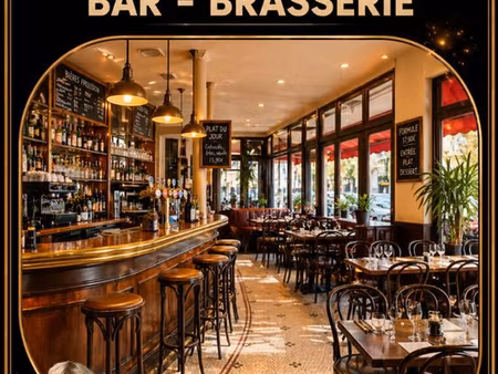 bar  brasserie  fonds de commerce grand couronne