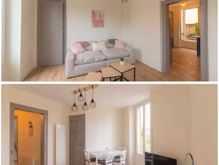 appartement t2 meublé avec patio  gare sud