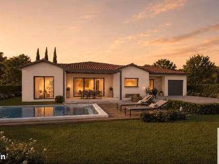 projet de construction d'une maison 115 m² avec terrain à garnerans (01)