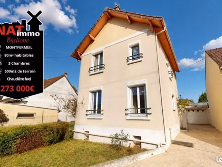 maison 4 pièces 80 m²