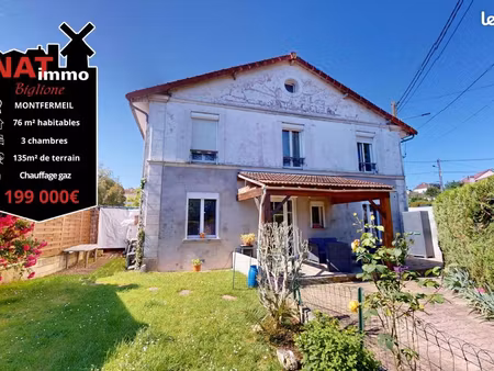 maison 4 pièces 76 m²