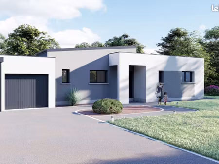 projet de construction d'une maison 75.27 m² avec terrain à suce-sur-erdre (44)
