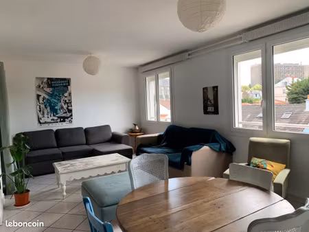 appartement f4 lumineux de 65 m² rezé mairie