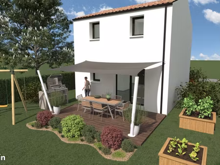 maison 76.8 m² avec terrain à la haie-fouassiere (44)