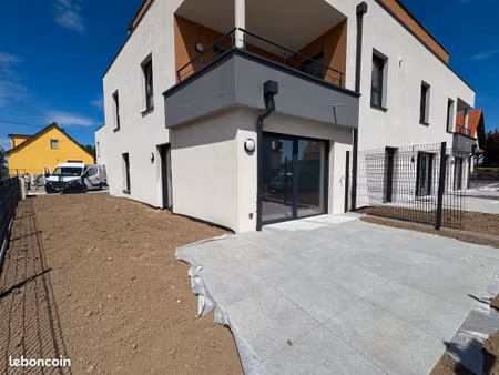 appartement t2 - 47m2 avec jardin et garage
