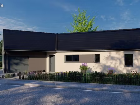 projet de construction d'une maison 106.7 m² avec terrain à azay-le-rideau (37)