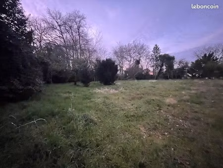 terrain 1 100 m² prignac en medoc