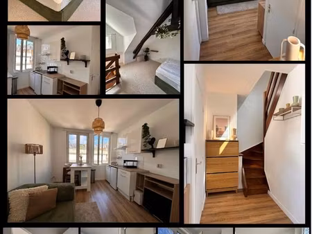 charmant t2 avec mezzanine - 25 m² - entièrement meublé - rouen centre