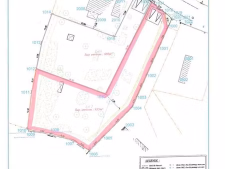 terrain 935 m² pleubian
