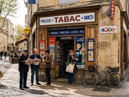 fonds de commerce tabac  presse  fdj 44 m²