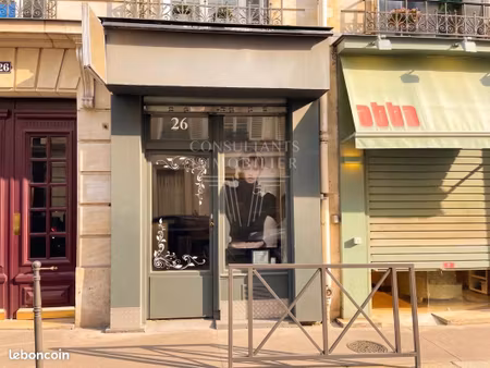 boutique 32 m² paris 16ème