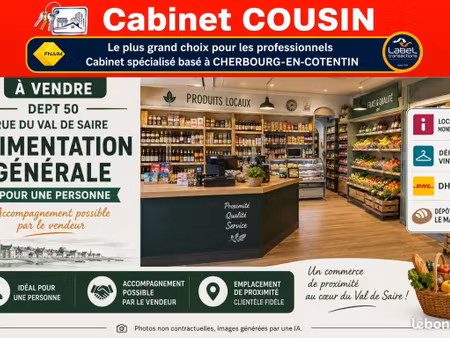 fonds de commerce alimentation 110 m²