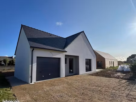 projet de construction d'une maison 100 m² avec terrain à saint-yvi (29)