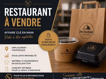 restaurant à vendre