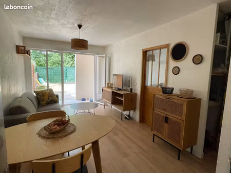 la rochelle périgny – t2 meublé (35 m²) avec jardin  cabane & parking
