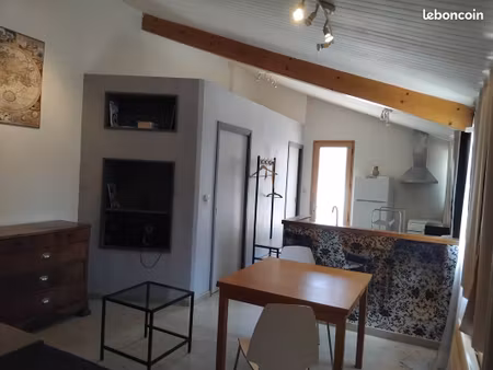 location studio meublé