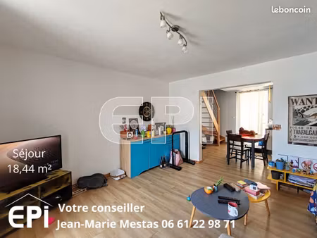 maison 3 pièces 60 m²