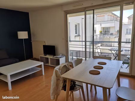loue agréable t3 meublé 65m2 - idéal collocation à 2 ou famille