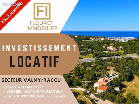 immeuble 8 pièces 230 m²