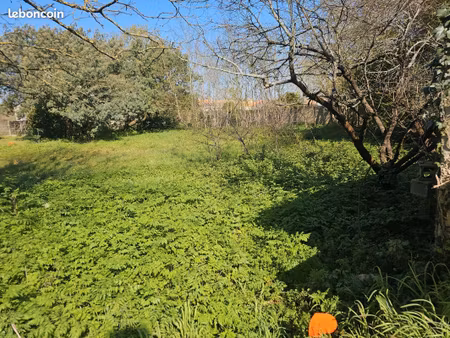 terrain constructible 605 m² – sud de challans