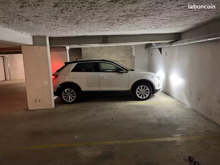 garage centre ville sous-sol résidence