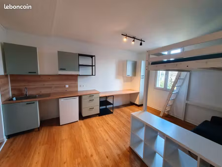 studio meublé 20m2 – île de nantes