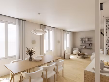 appartement rénové f4/5 de 87 m²