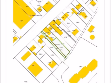 ⭐ terrain constructible 800 m²